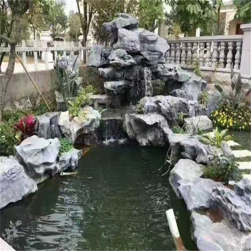乐陵庭院鱼池改造过滤